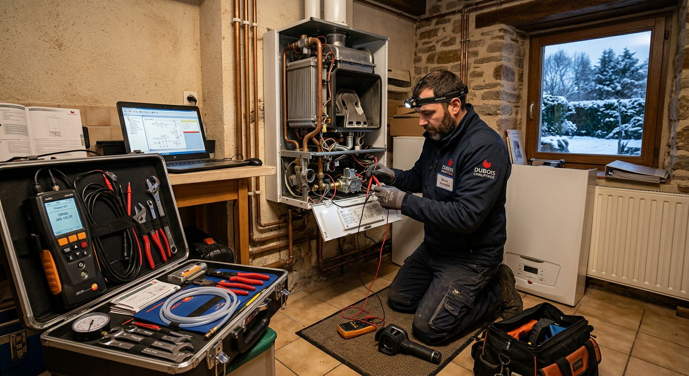 Dépannage urgence panne de chauffage chaudière à Châtillon